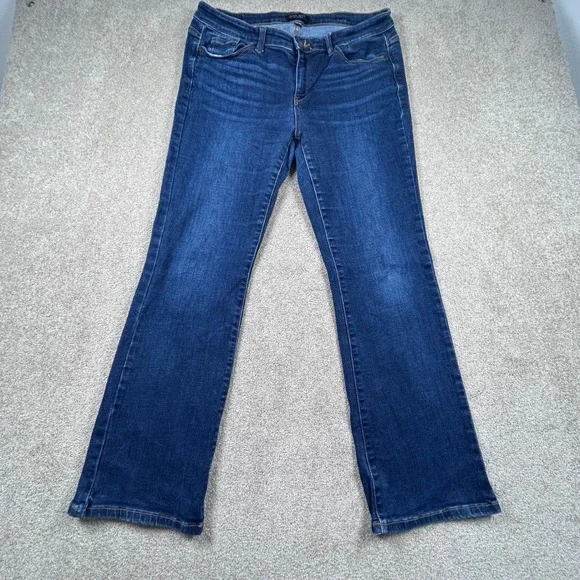 Judy Blue Dark Wash Bootcut Jeans Size 15/32 JB82361-S DK Blue Denim - Picture 1 of 10